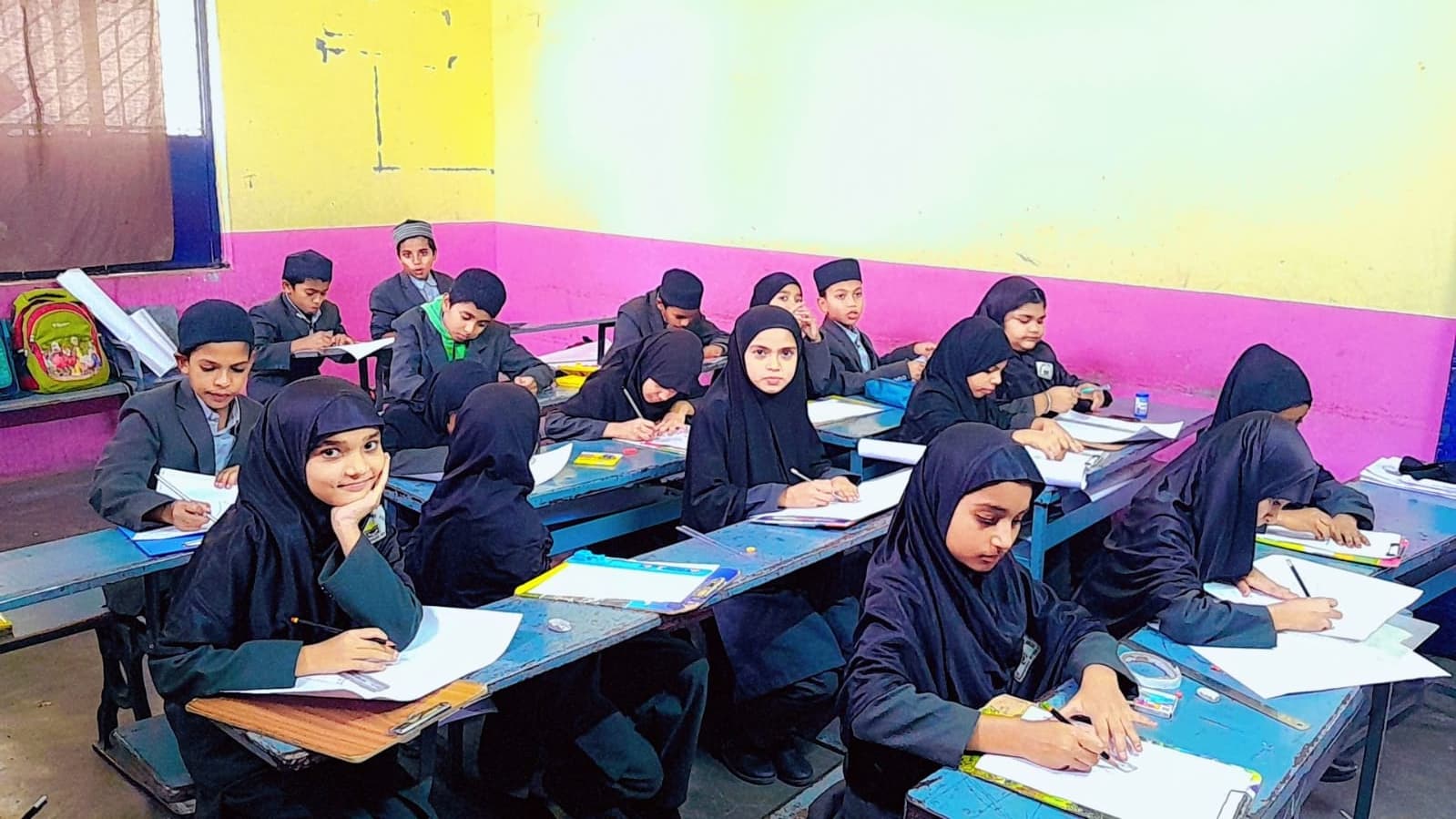 Classroom learning environment at Wisdom School